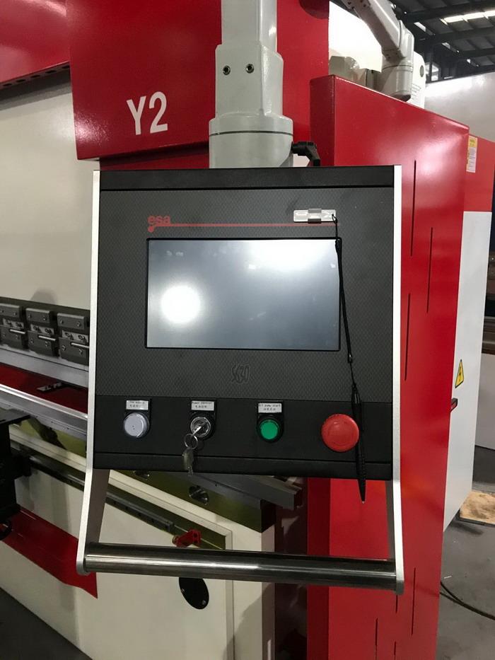 AHYW Yawei 130T3M 5 axis cnc metal bending machine Italy made ESA S630 controller