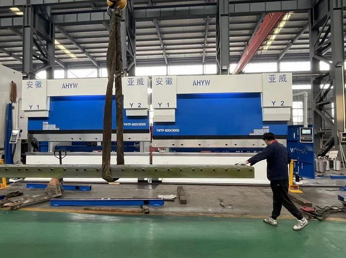 China AHYW Yawei 800T8M CNC tandem press brakes supplier